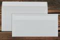 [10220] Briefhüllen DL 110x220 mm Haftklebend Transparent weiß 90 g/qm